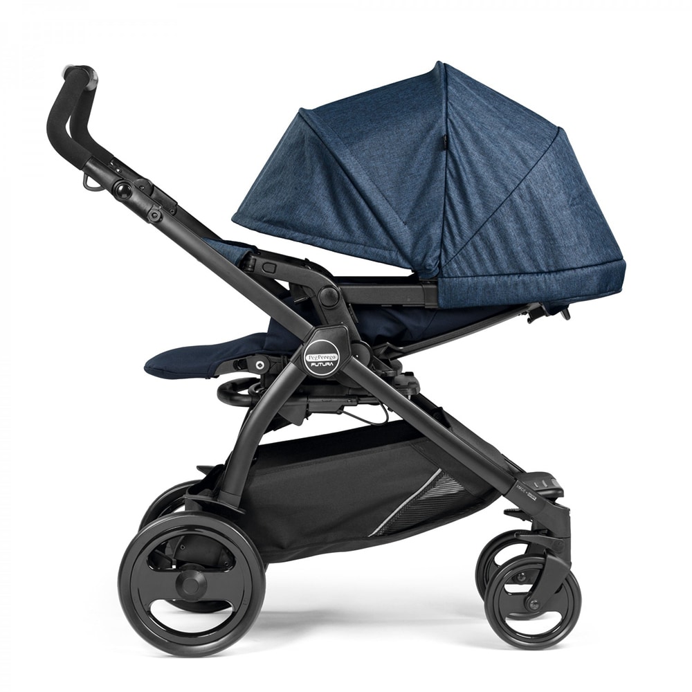 Carucior 3in1 PEG PEREGO Primoviaggio IPMS310000GL, 5 puncte, 0 luni+, bleumarin-negru
