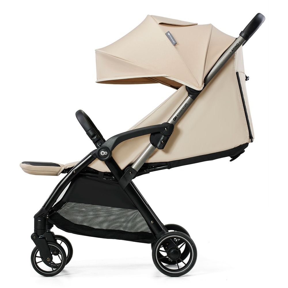 Carucior sport KINDERKRAFT Apino KSAPIN00BEG, 5 puncte, 0 luni+, bej-negru