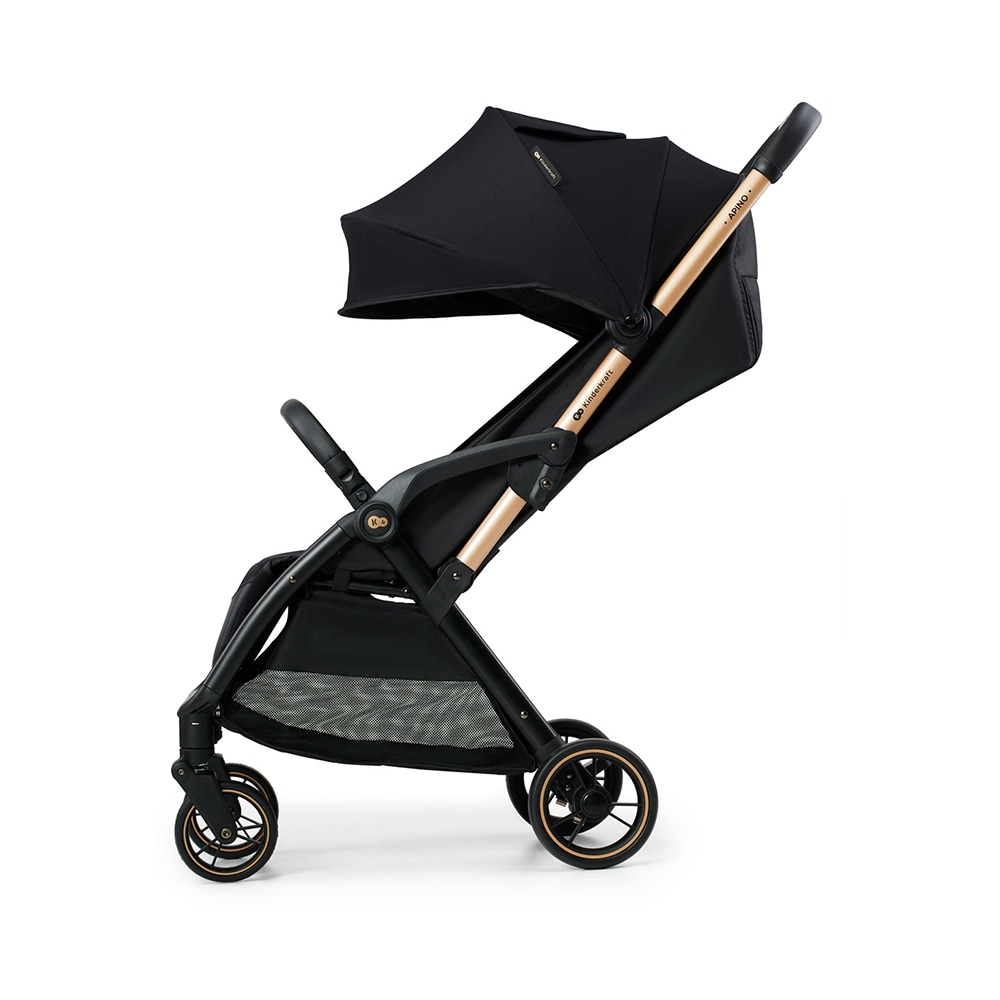 Carucior sport KINDERKRAFT Apino KSAPIN00BLK, 5 puncte, 0 luni+, negru