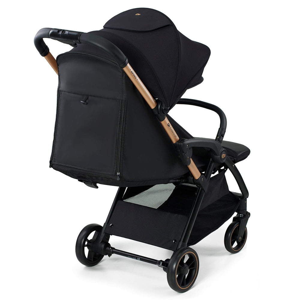 Carucior sport KINDERKRAFT Apino KSAPIN00BLK, 5 puncte, 0 luni+, negru