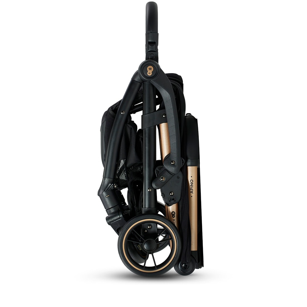 Carucior sport KINDERKRAFT Apino KSAPIN00BLK, 5 puncte, 0 luni+, negru