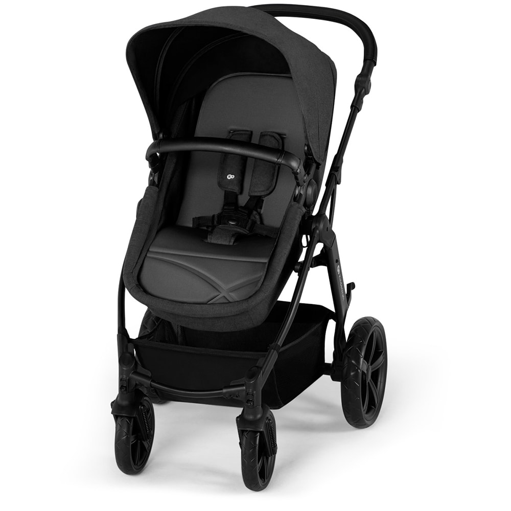 Carucior 3in1 KINDERKRAFT Moov CT KSMOOVCTBLK, 5 puncte, 0 luni+, negru