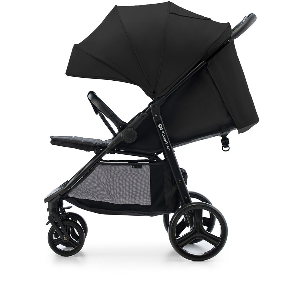 Carucior sport KINDERKRAFT Rine KSRINE00BLK0, 5 puncte, 0 luni+, negru