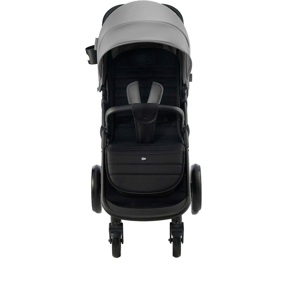 Carucior sport KINDERKRAFT Rine KSRINE00GRY0, 5 puncte, 0 luni+, gri-negru