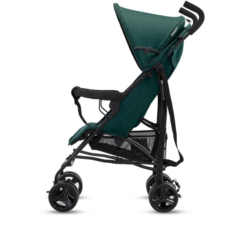 Carucior sport KINDERKRAFT Tik KSTIK000GRE, 5 puncte, 0 luni+, verde inchis-negru