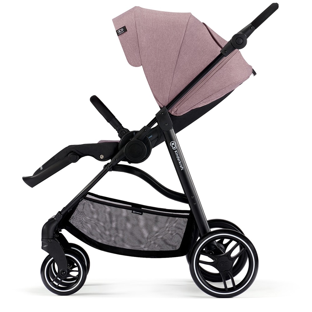 Carucior KINDERKRAFT Vesto KSVEST00PNK, 5 puncte, 0 luni+, roz-negru