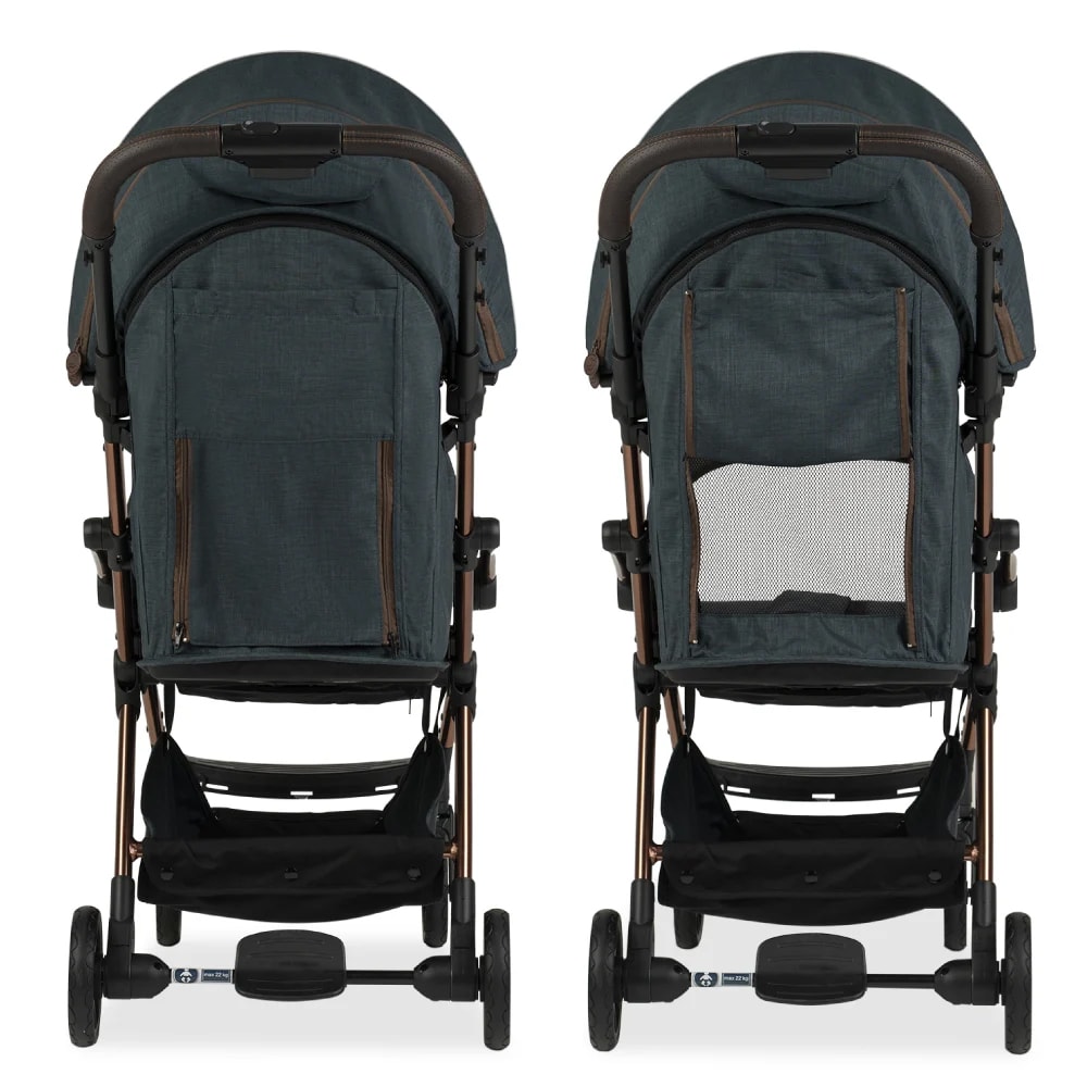 Carucior sport LECLERC Influencer Air LEC20016, 5 puncte, 0 luni+, bleumarin-maro