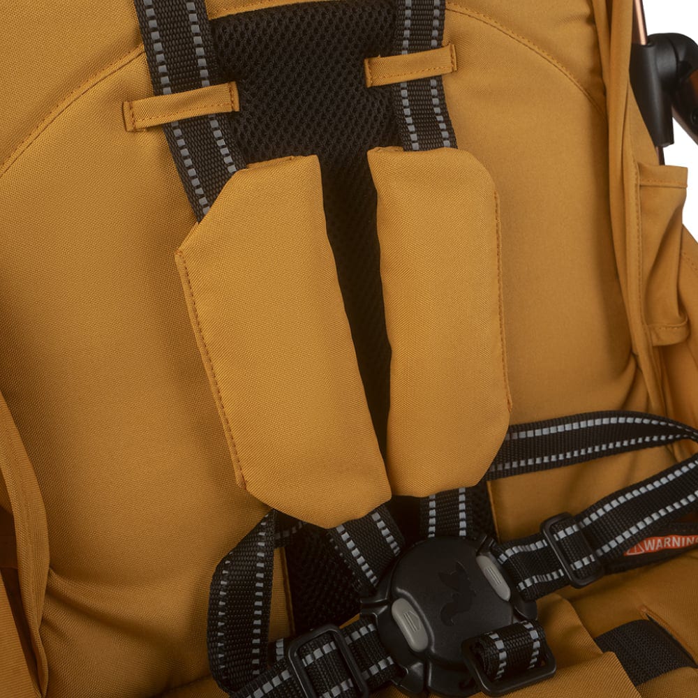 Carucior sport LECLERC Influencer Air LEC20017, 5 puncte, 0 luni+, camel-negru