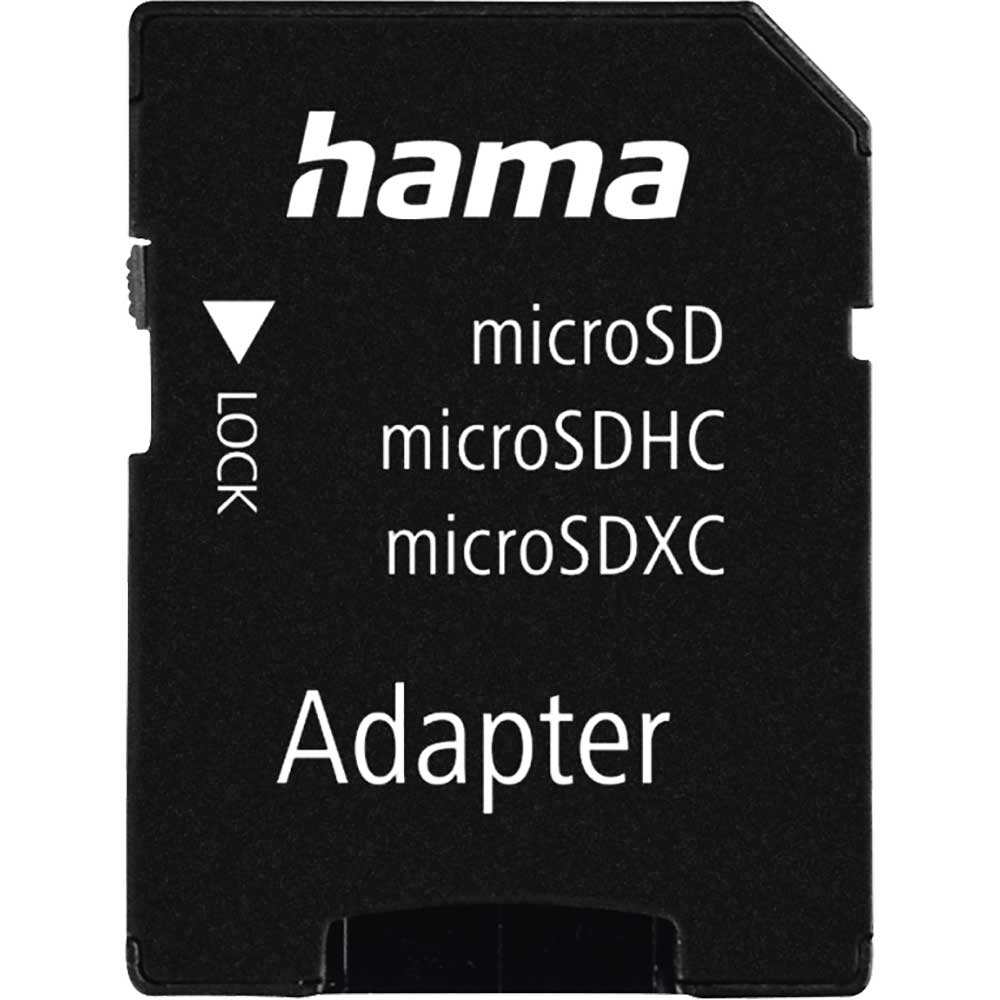 Card de memorie HAMA 124151, microSDHC, 32GB, 80MB/s, clasa 10/U1/V10, UHS-I, adaptor
