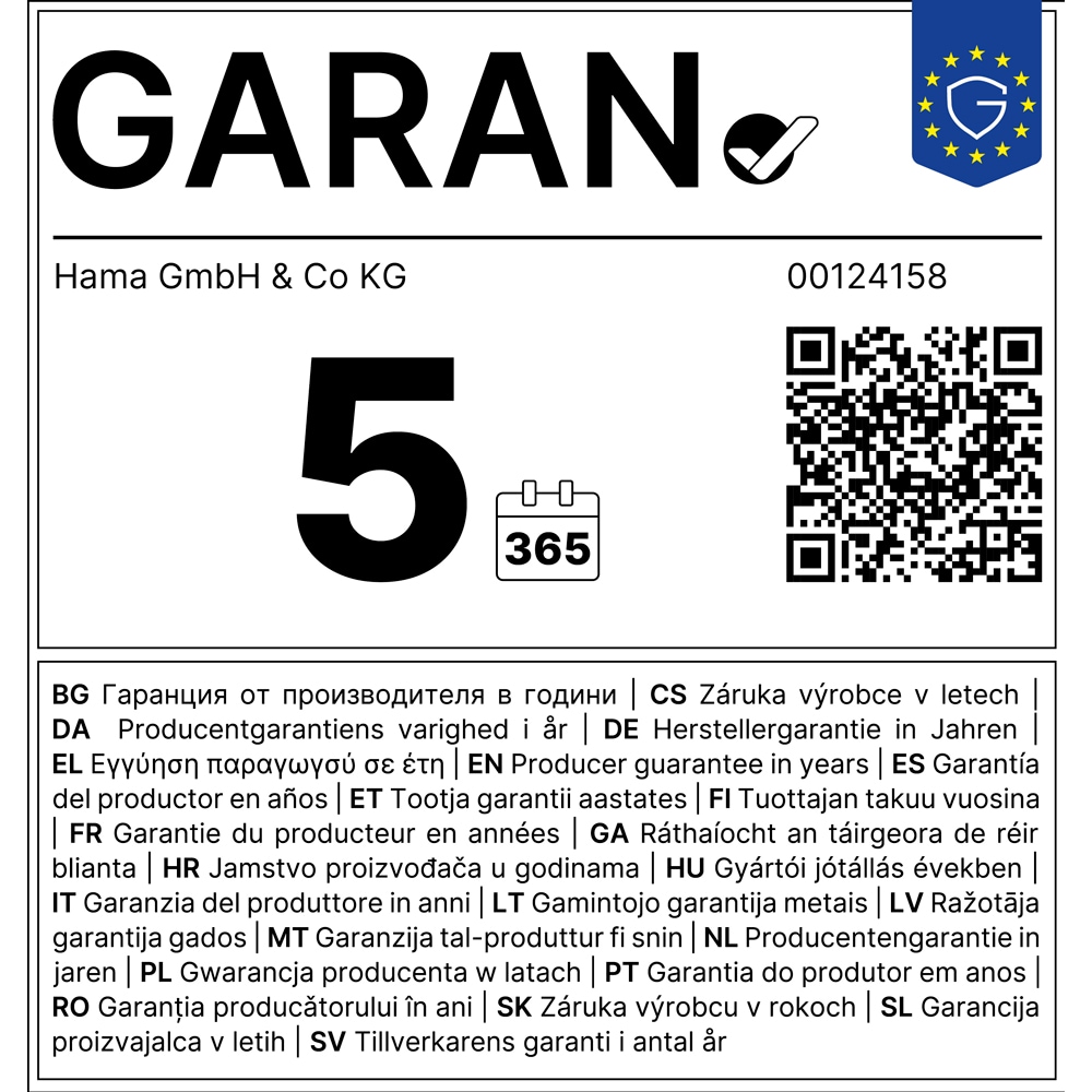 Card de memorie HAMA 124158 microSDXC, 128GB, clasa 10 UHS-I, 100MBs, adaptor SD