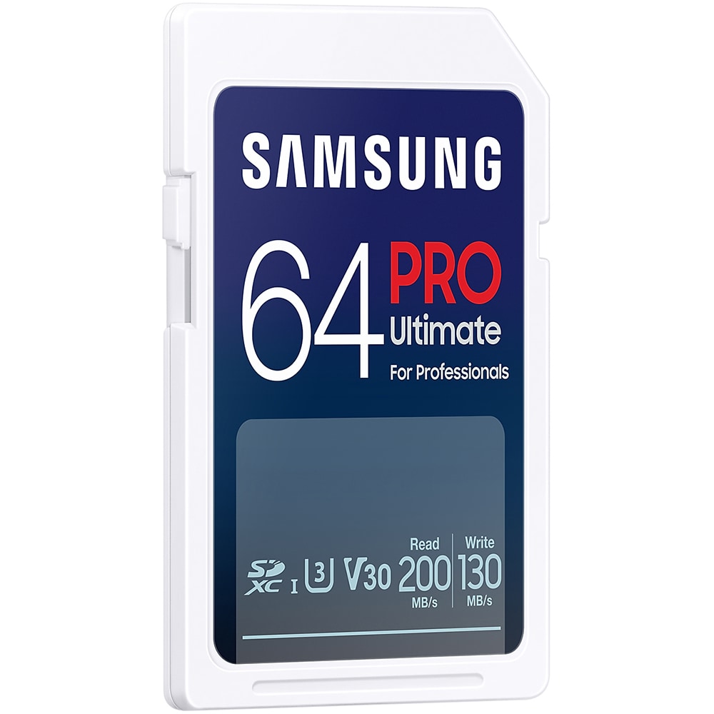 Card de memorie SAMSUNG Pro Ultimate, SDXC, 64GB, 200MB/s, clasa U3