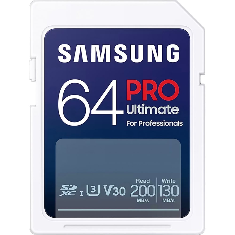 Card de memorie SAMSUNG Pro Ultimate, SDXC, 64GB, 200MB/s, clasa U3