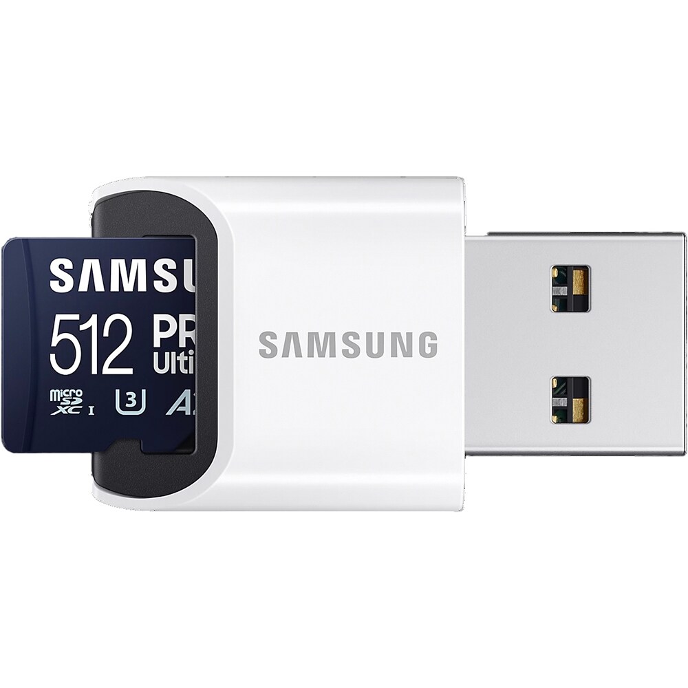 Card de memorie SAMSUNG Pro Ultimate, microSDXC, 512GB, 200MB/s, clasa U3