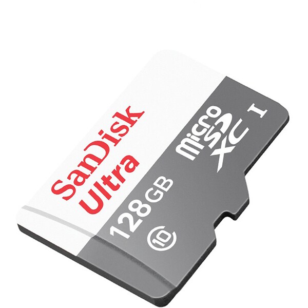 Card de memorie SANDISK Ultra microSDXC 128GB, clasa 10 UHS-I, 48MBs