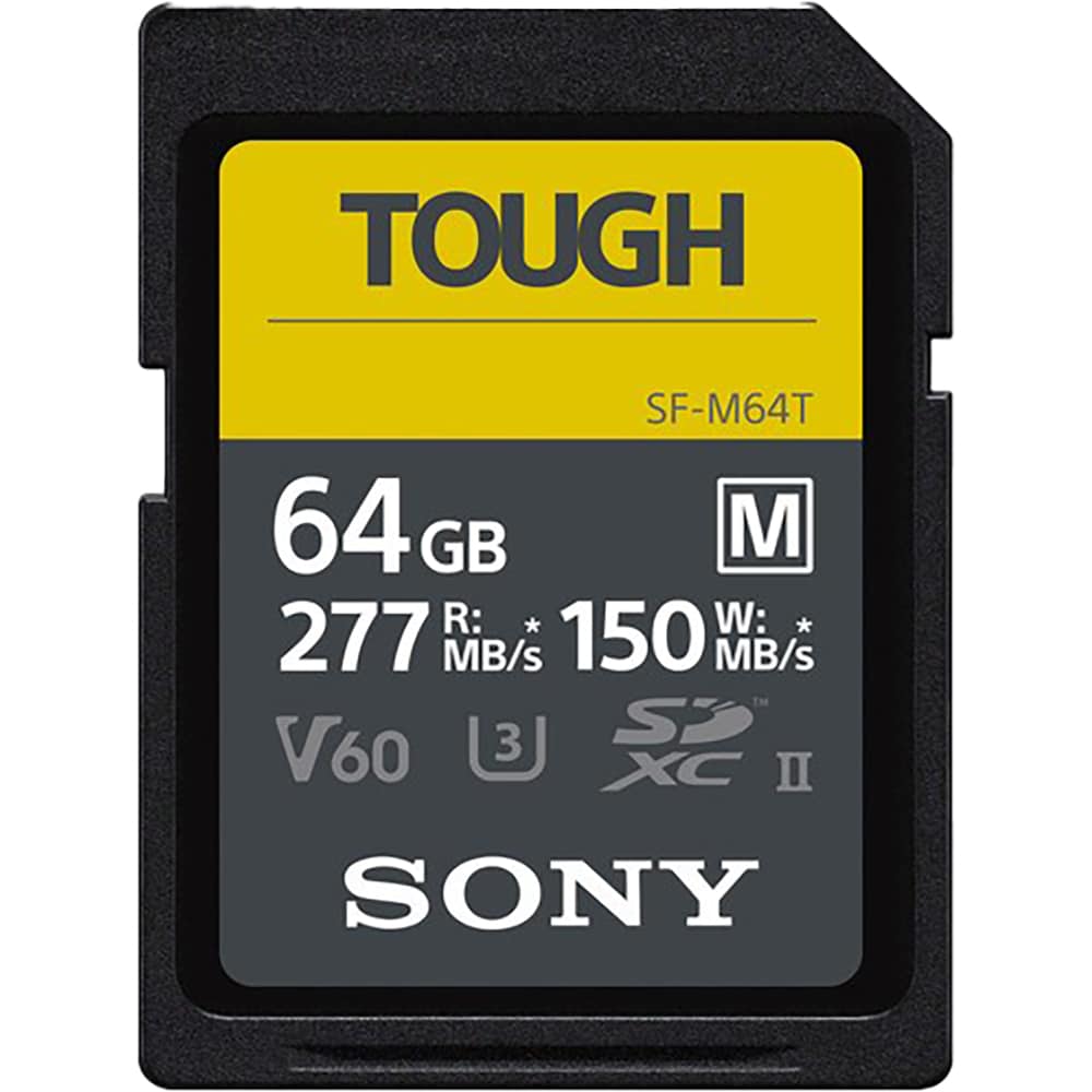 Card de memorie SONY SF-M Tough, SDXC, 64GB, 277MB/s , clasa 10, U3, V60, UHS-II