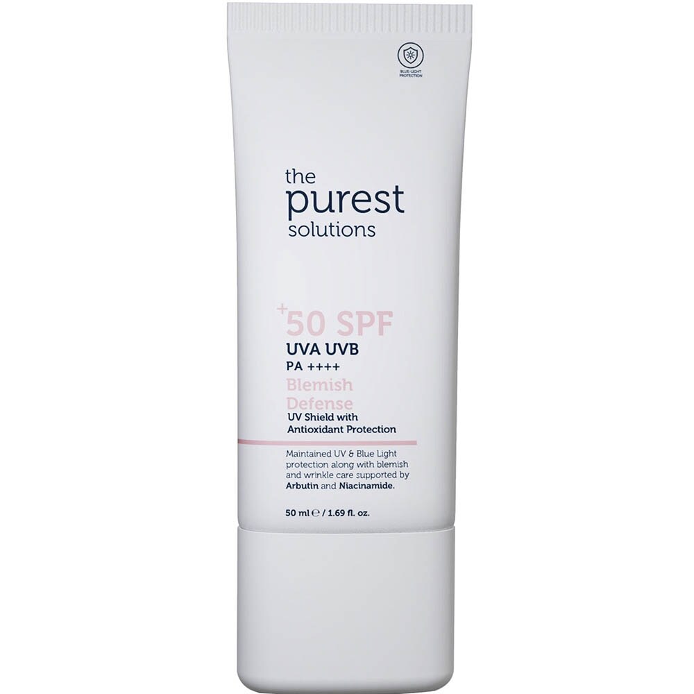 Crema de zi THE PUREST SOLUTIONS Blemish Defense, SPF 50, 50ml