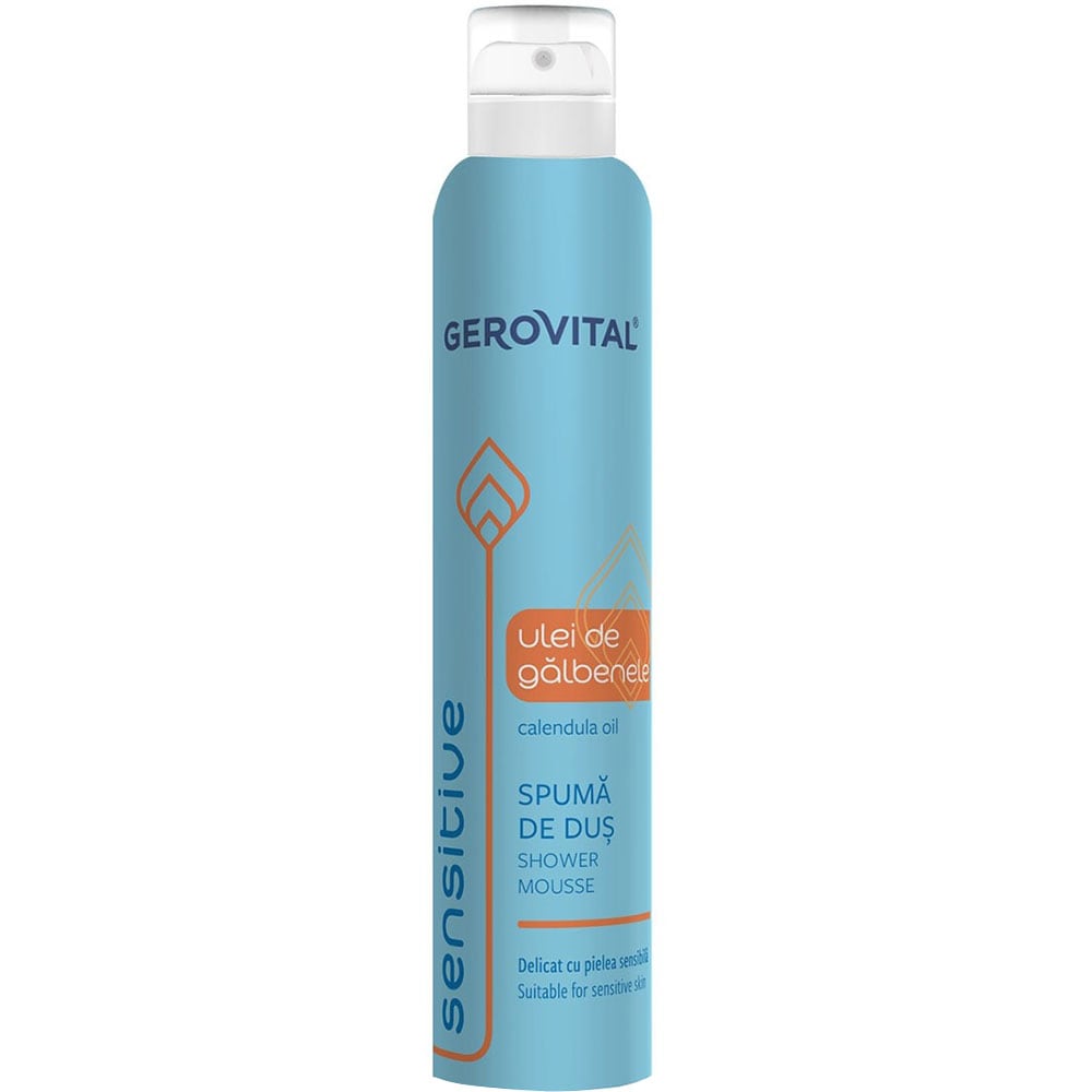 Spuma de dus GEROVITAL Ulei de galbenele, 200ml