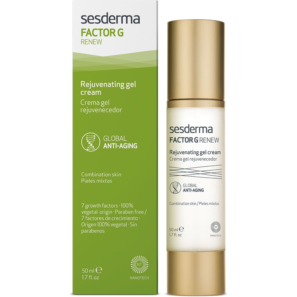 Crema-gel de fata SESDERMA Factor G Renew, ten mixt, 50ml