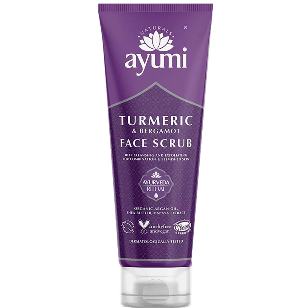 Scrub cu turmeric si bergamota AYUMI, 125ml