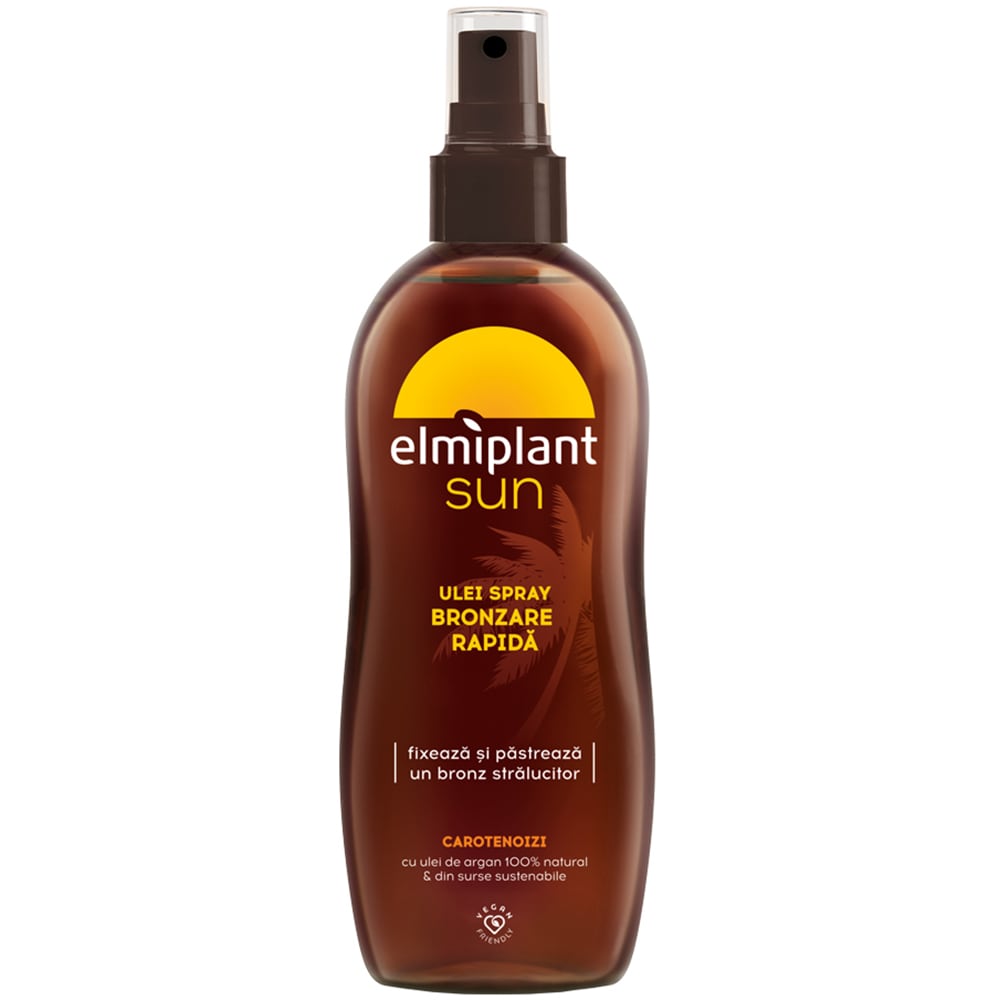 Ulei de plaja ELMIPLANT Sun Body Oil, SPF 0, 150ml