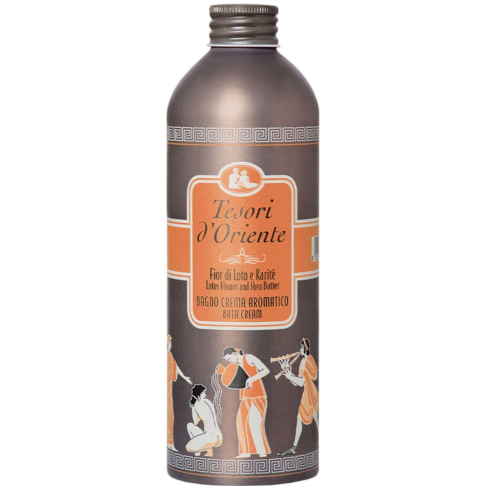 Crema de dus TESORI D'ORIENTE Lotus Flower and Shea Butter, 500ml