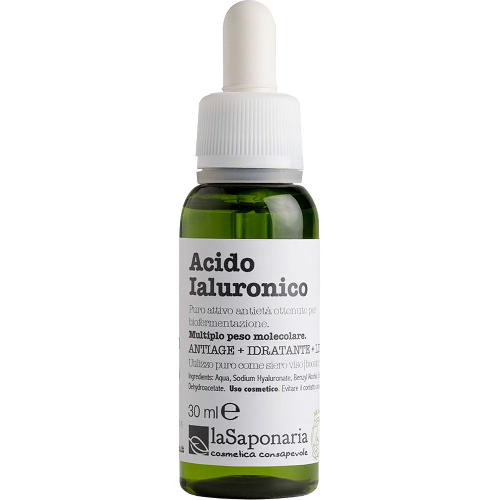 Ser pentru fata LA SAPONARIA Acid hialuronic, 30ml