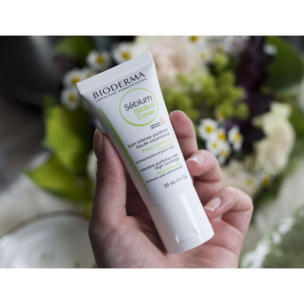 Tratament facial BIODERMA Sebium Global Cover, 30ml