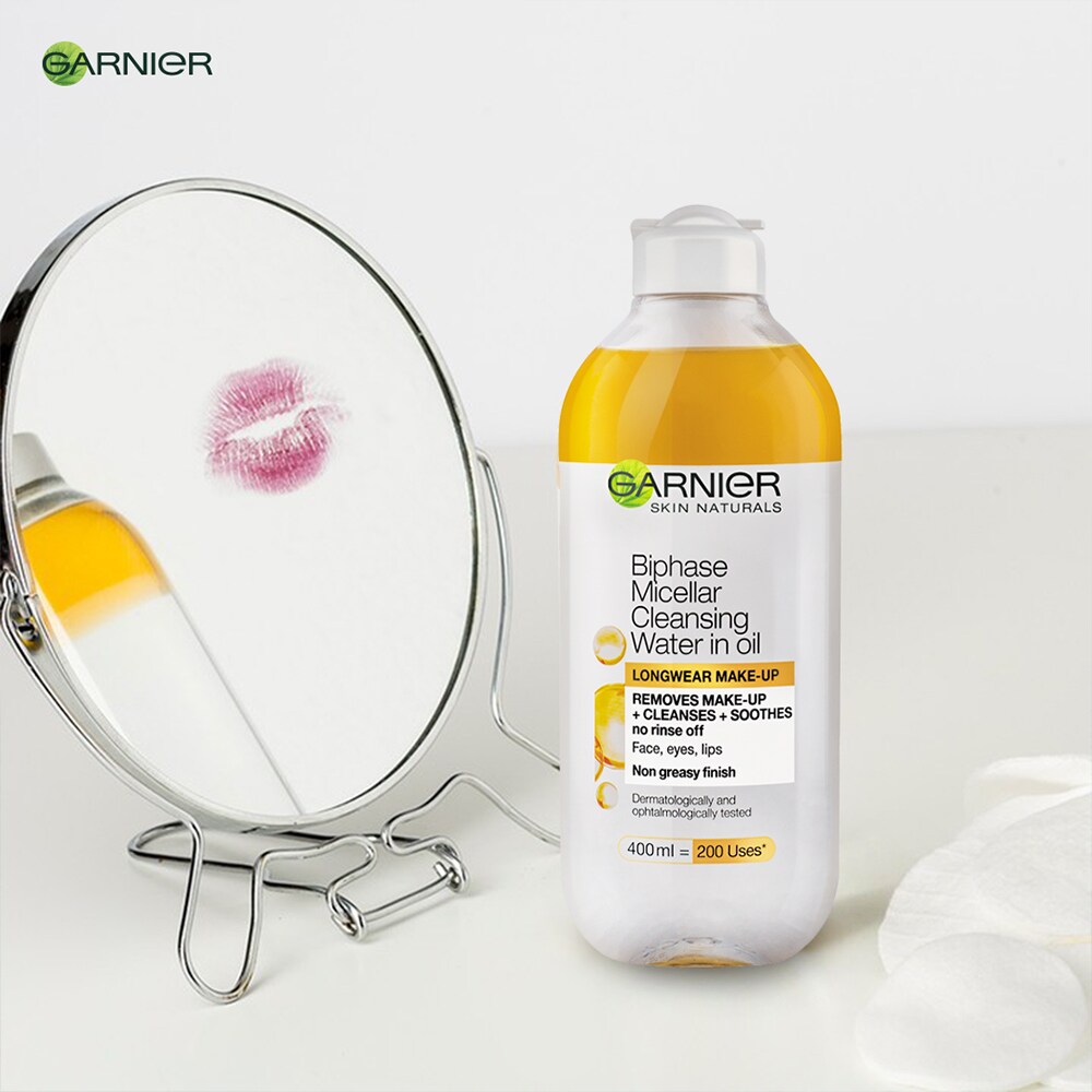 Apa micelara bifazica GARNIER Skin Naturals, 400ml