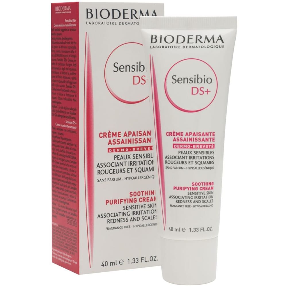 Crema de fata BIODERMA Sensibio DS+, 40ml