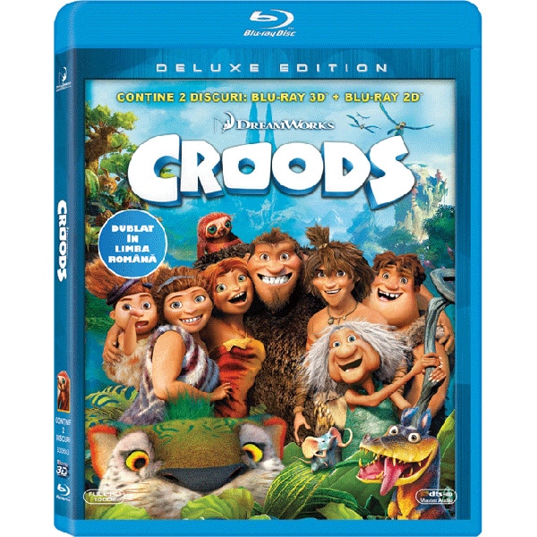 Croods (Combo 2D + 3D) Blu-ray