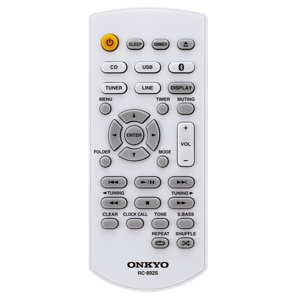 Minisistem audio ONKYO CS-265 B 40W, Bluetooth, USB, CD, Radio FM, negru