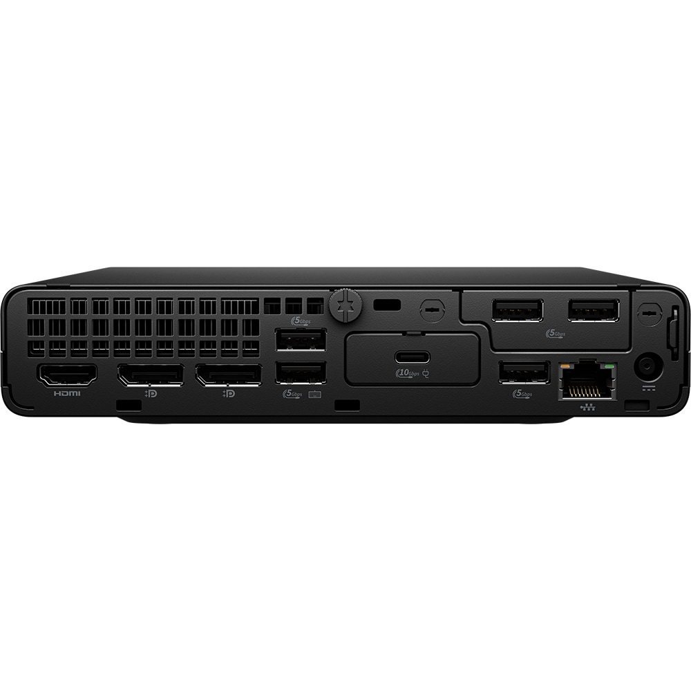Sistem Desktop PC HP ProDesk 4 Mini G1i AI, Intel Core Ultra 7 265T pana la 5.3GHz, 32GB, SSD 512GB, Intel Graphics, Windows 11 Pro