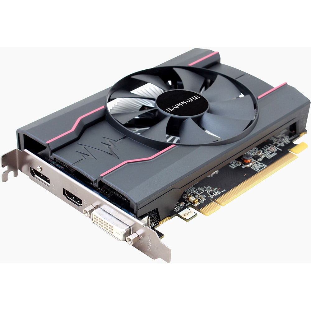 Placa video SAPPHIRE Pulse Radeon RX 550, 4GB GDDR5, 128 bit, 11268-01-20G