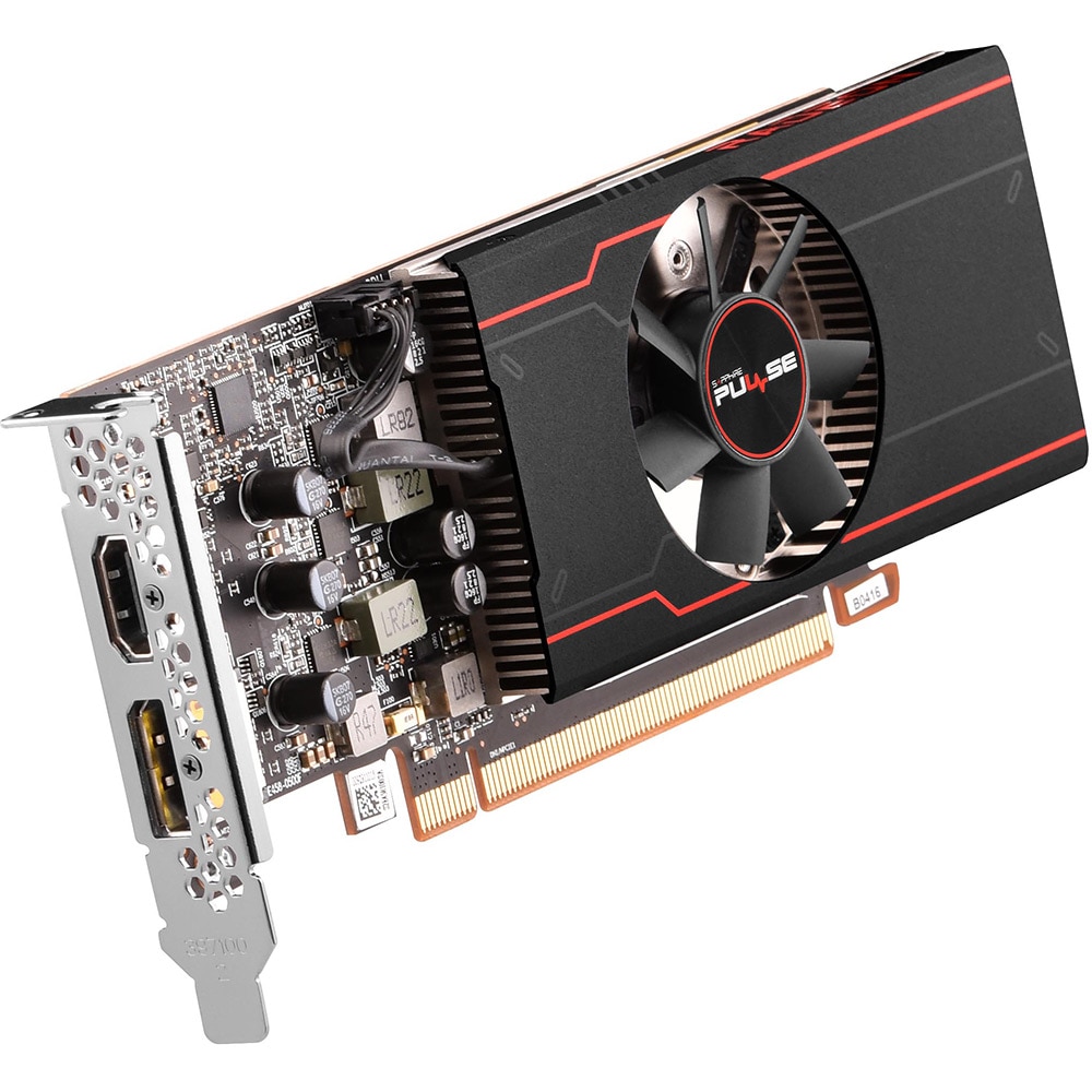 Placa video SAPPHIRE Pulse Radeon RX 6400, 4GB GDDR6, 64 bit, 11315-01-20G
