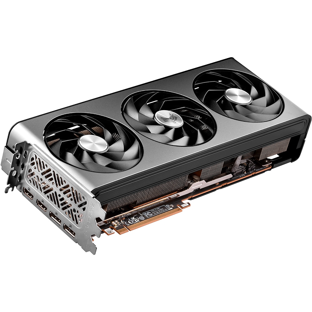 Placa video SAPPHIRE Nitro+ AMD Radeon RX 7700 XT, 12GB GDDR6, 192bit, 11335-02-20G