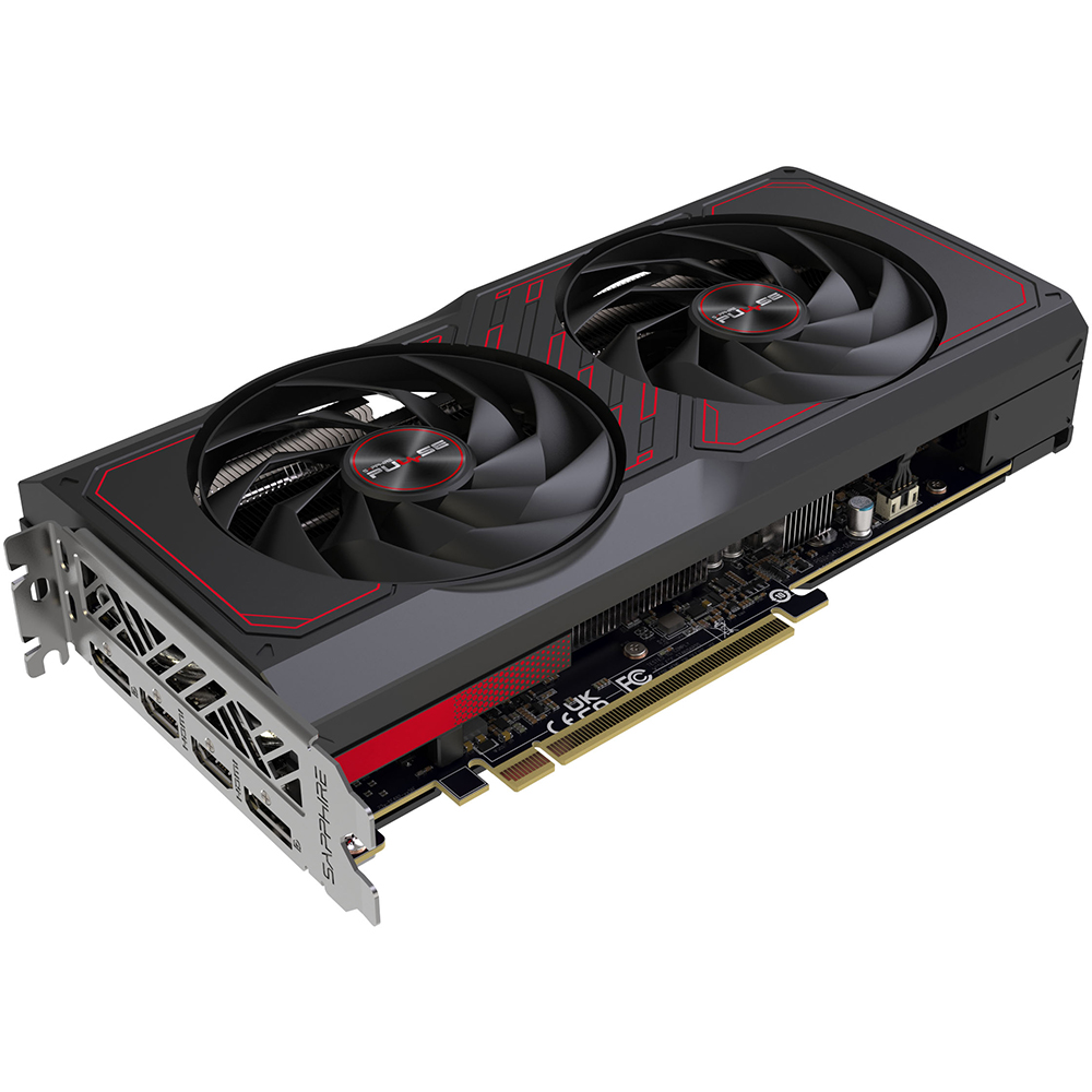 Placa video SAPPHIRE RX 7600 XT, 16GB GDDR6, 128bit, 11339-04-20G