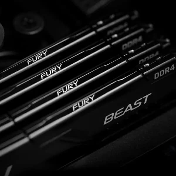 Memorie desktop KINGSTON Fury Beast, 2x8GB DDR4, 3600MHz, CL17, KF436C17BBK2/16