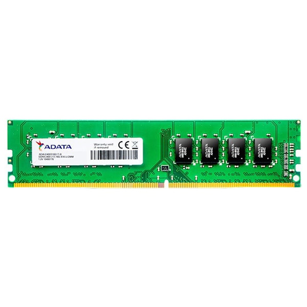 ADATA 16GB DDR4-2400T ① Memorie desktop ADATA 16GB DDR4, 2400MHz, CL16, AD4U2400316G17-S