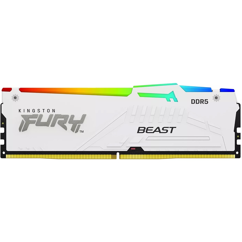 Memorie desktop KINGSTON Fury Beast, 16GB DDR5, 6000MHz, CL36, KF560C36BWE2A-16