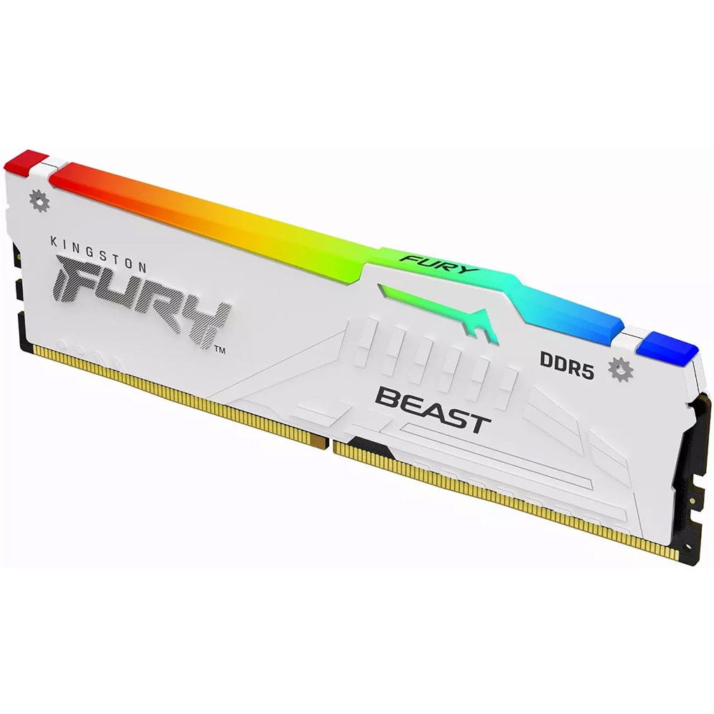 Memorie desktop KINGSTON Fury Beast, 16GB DDR5, 6000MHz, CL36, KF560C36BWE2A-16