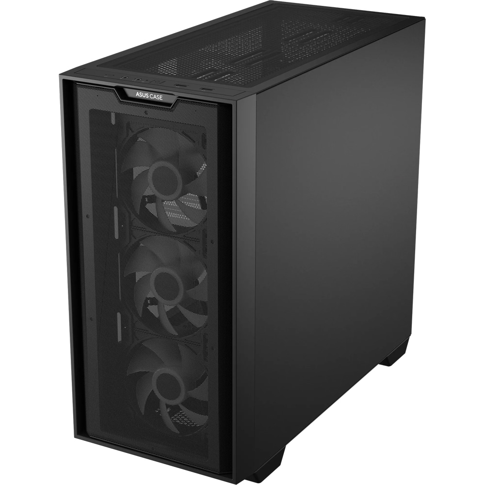 Carcasa PC ASUS A21 PLUS Case, USB 3.2 Gen 2 Type C, fara sursa, negru