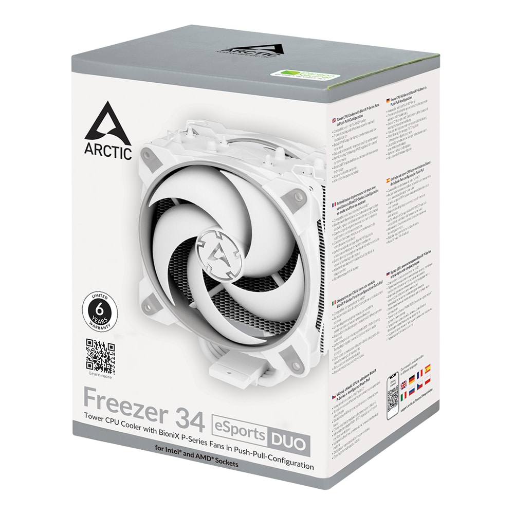Cooler procesor ARCTIC Freezer 34 eSports DUO, 2x120mm, ACFRE00074A