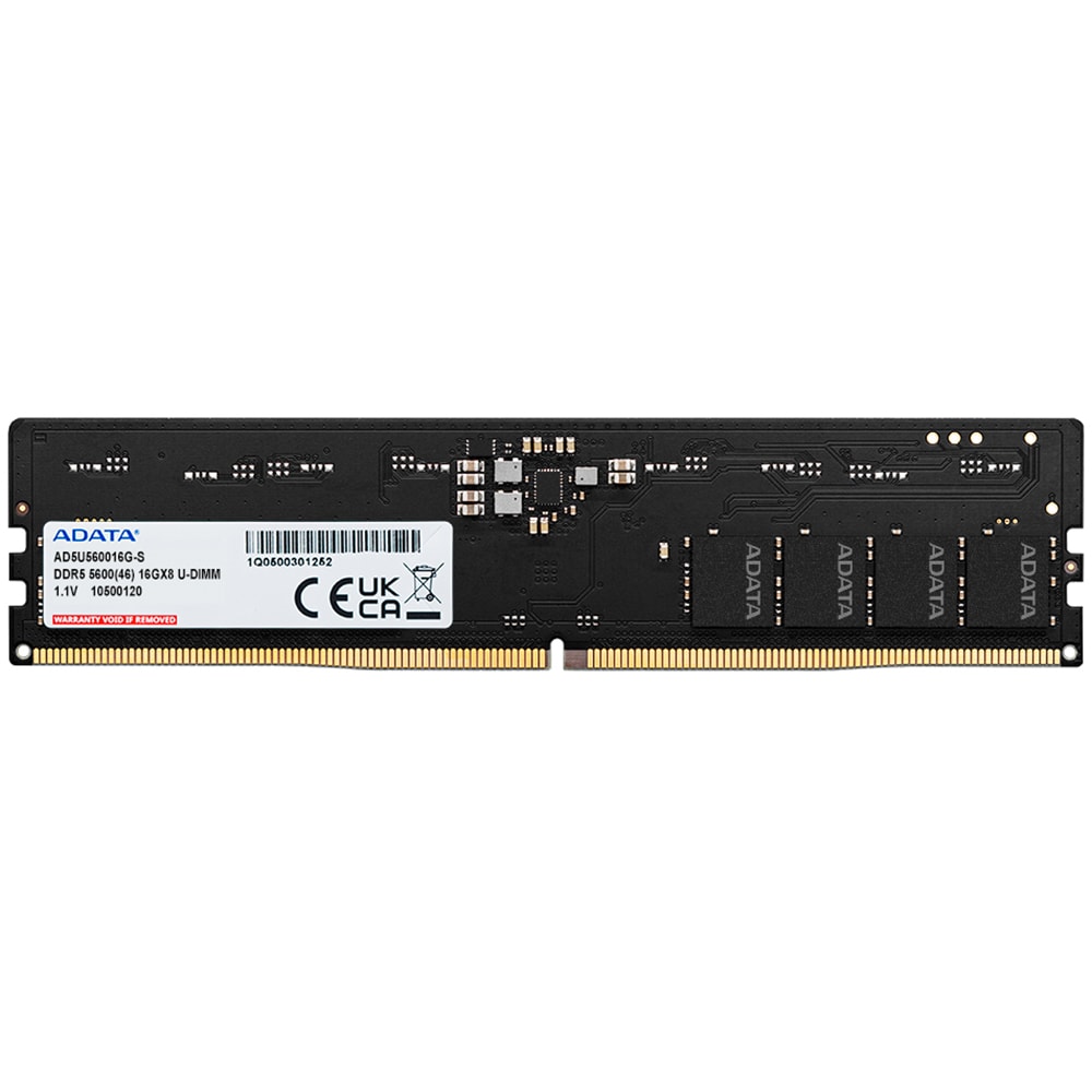 Memorie desktop ADATA, 16GB DDR5, 5600MHz, CL46, AD5U560016G-S