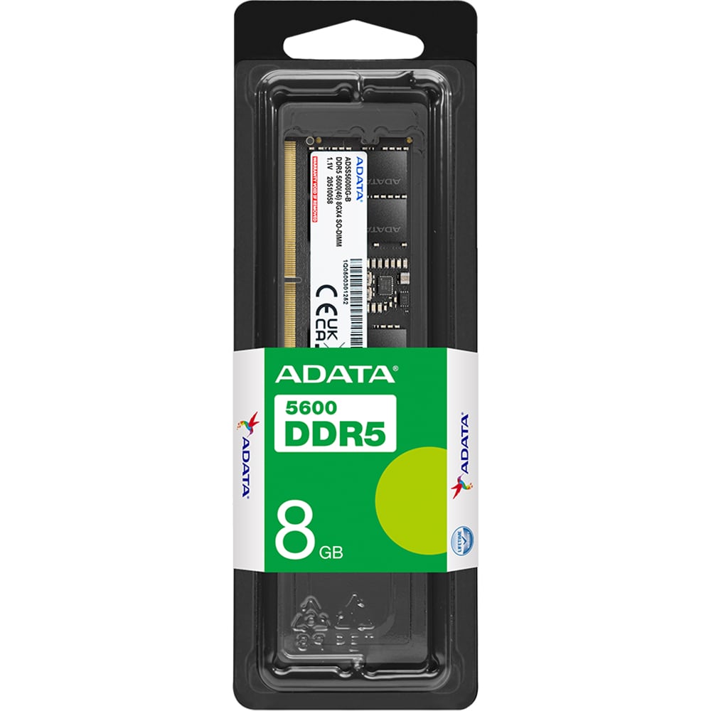 Memorie desktop ADATA, 8GB DDR5, 5600MHz, CL46, AD5U56008G-S