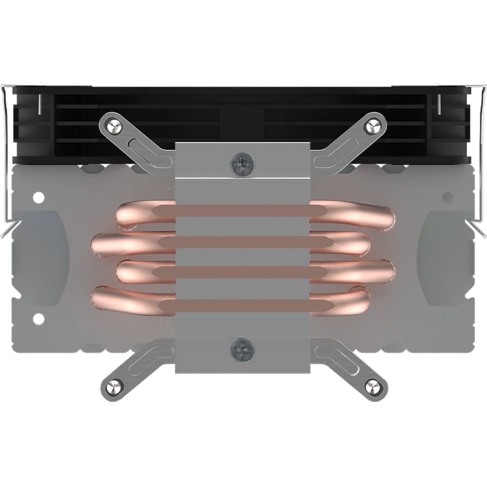 Cooler procesor AQIRYS Puck Pro 2.0, 120mm, iluminare RGB