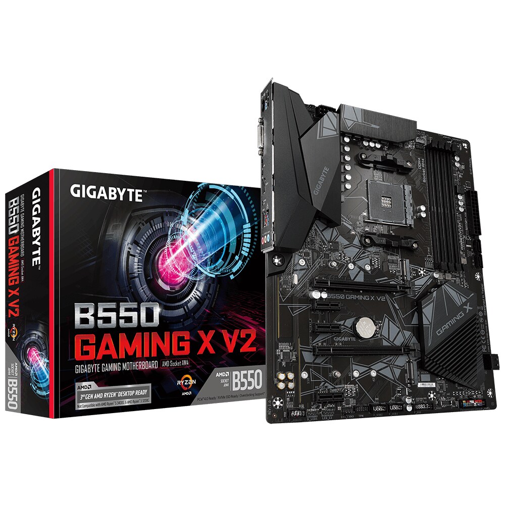 Placa de baza GIGABYTE B550 GAMING X V2, Socket AM4, ATX