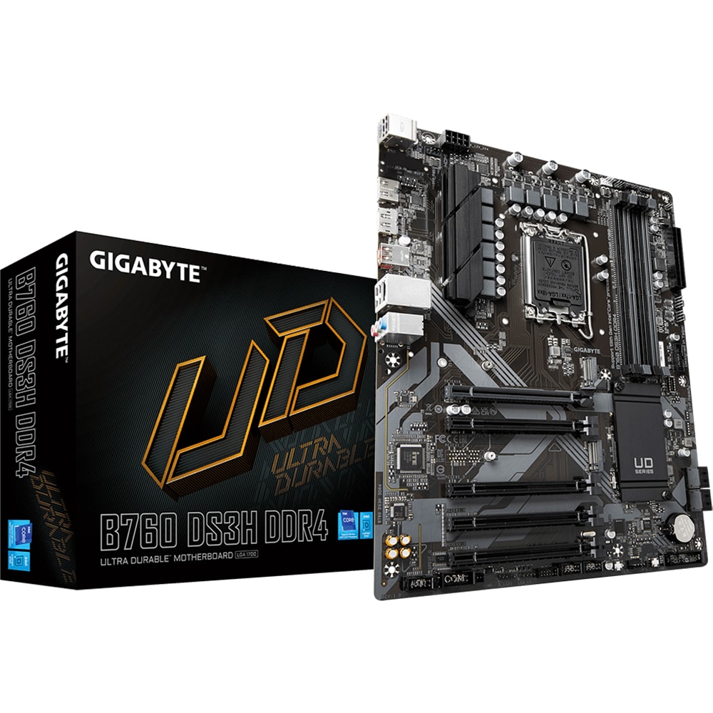 Placa de baza GIGABYTE B760 DS3H DDR4, Socket 1700, ATX