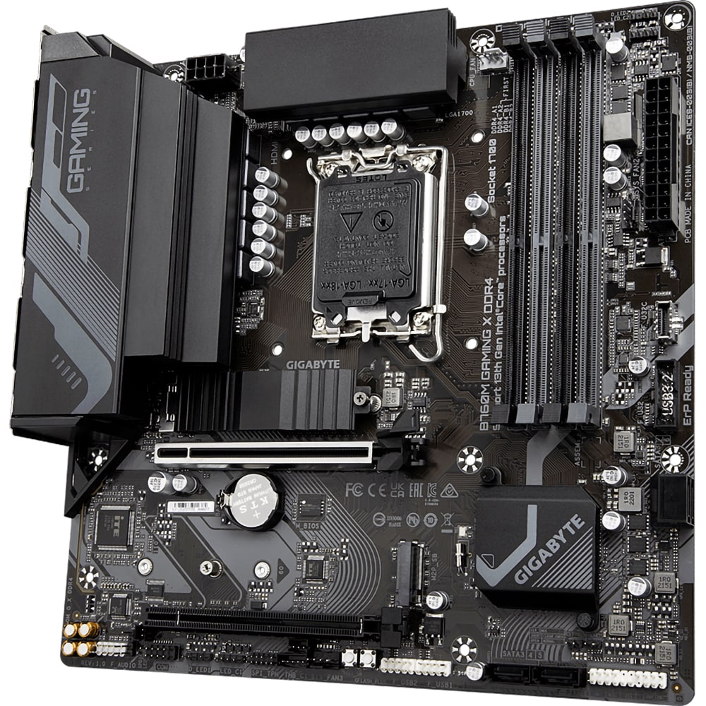 Placa de baza GIGABYTE B760M GAMING X DDR4, Socket 1700, mATX
