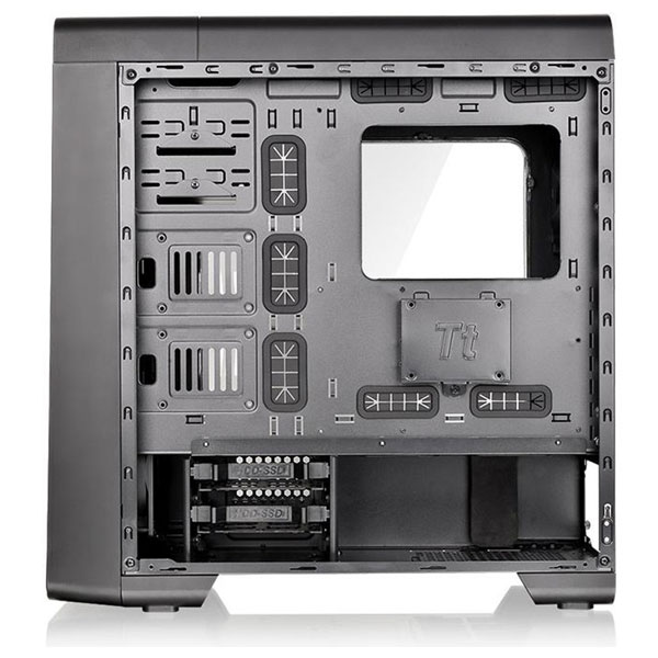Carcasa PC THERMALTAKE Versa U21, USB 3.0, Fara sursa, negru