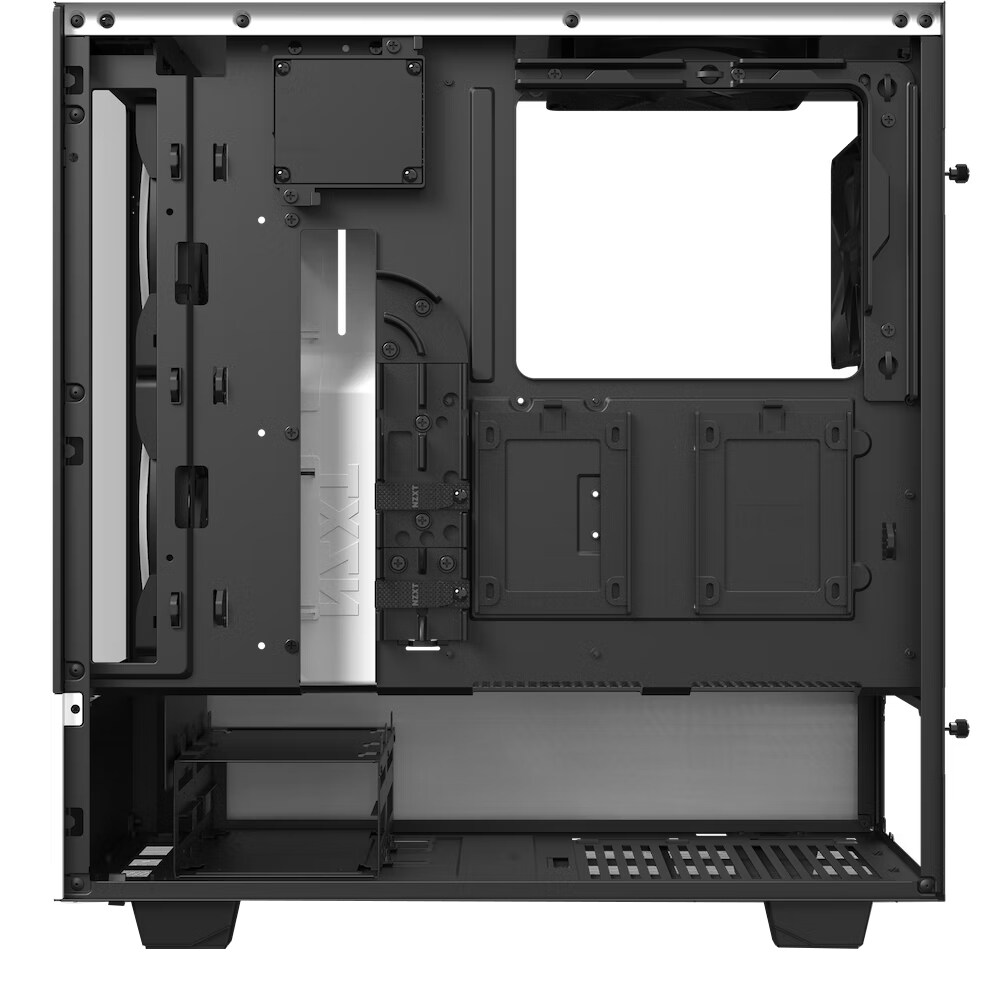 Carcasa PC NZXT H510 Elite, USB 3.2 Gen2, fara sursa, alb